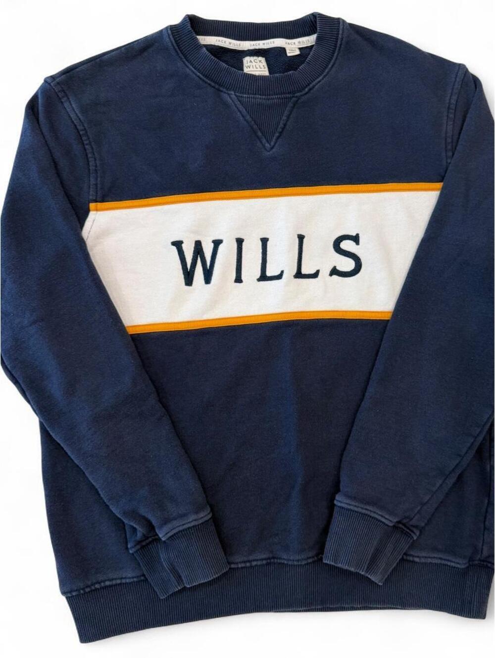 Jack Wills — Navy Blue Crewneck Sweatshirt